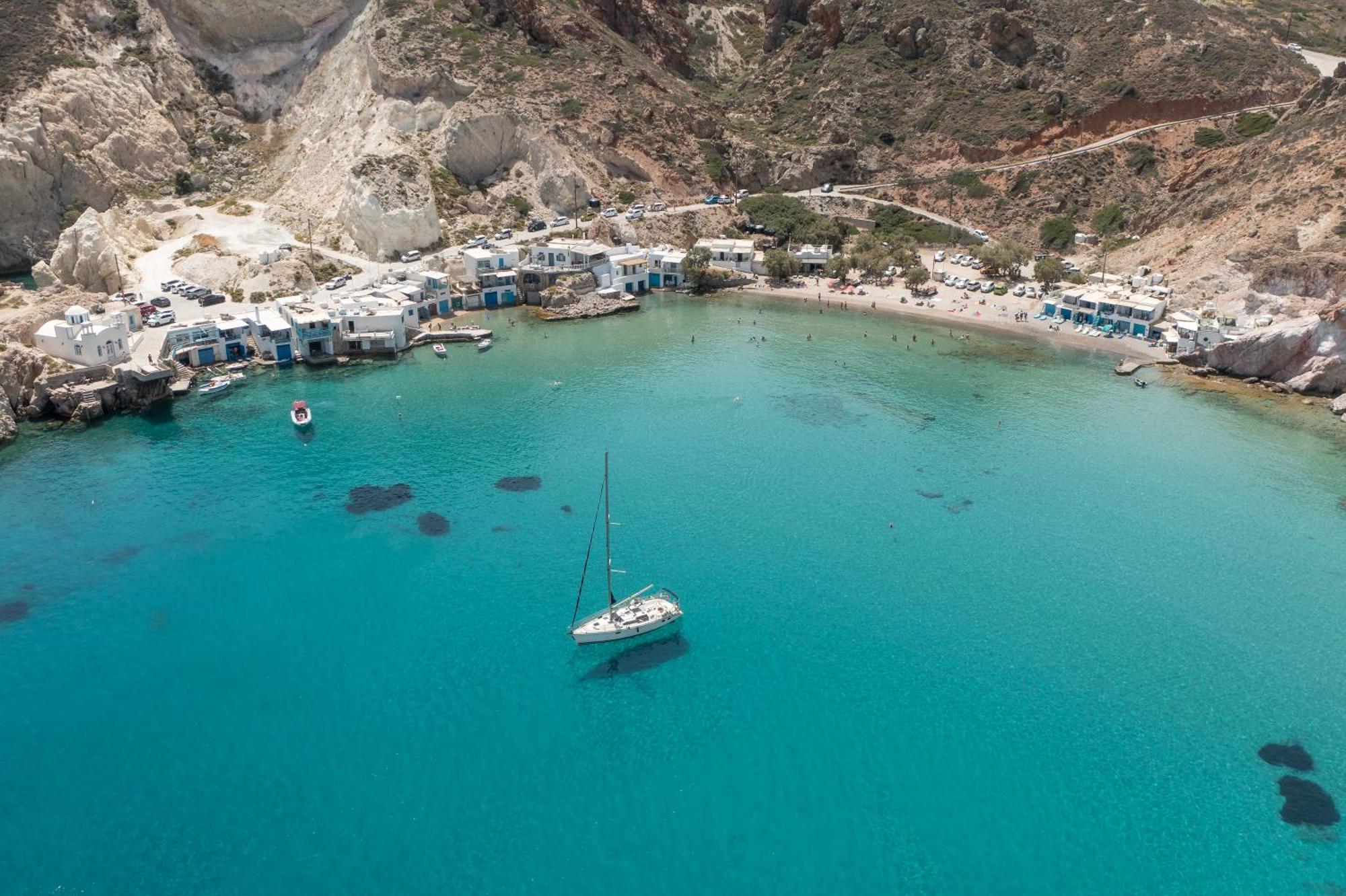 Hada Seaside Apartment Firopotamos ภายนอก รูปภาพ